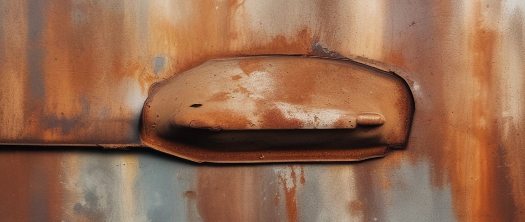 a wall that has some paint on it