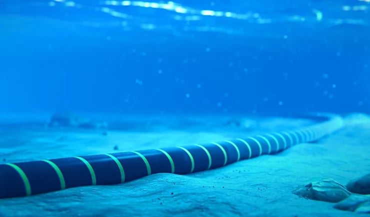 cabo submarino de comunicações