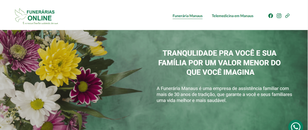 aluguel de sites para funeraria