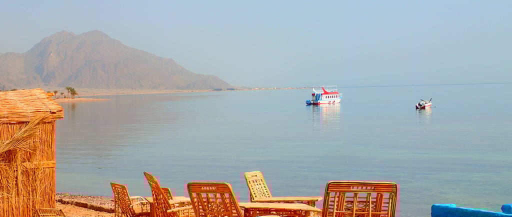 Quiet day on the beach at Bedouin star