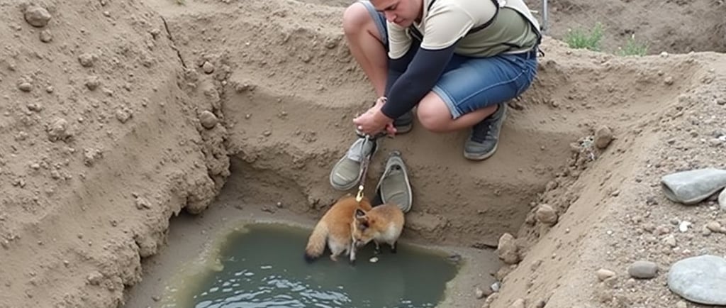 bartın çukura düşen tilki