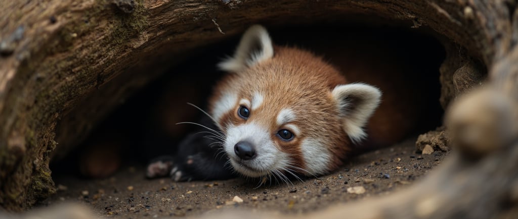 Kapadokya Vahşi Yaşam Parkı'nda Minik Bir Kızıl Panda Yavrusu Dünyaya Geldi!