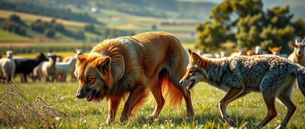 karsta tilkiyle boğuşan köpek kuduz çıktı