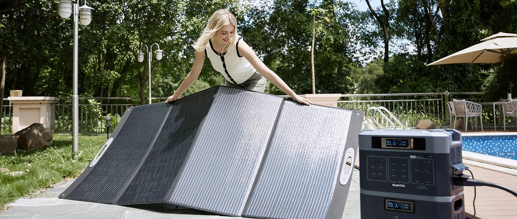 Oukitel aurinkopaneelit