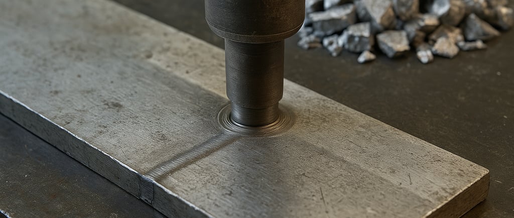 friction stir welding tool joining recycled aluminum plates
