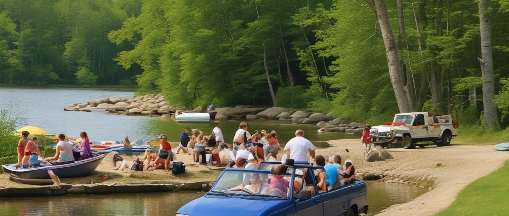 RV Park near Milton, Ontario