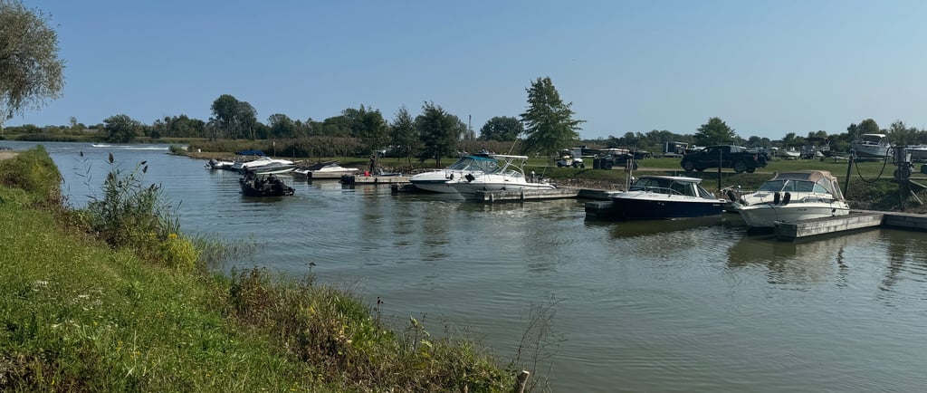 RV Park Near Brantford, Ontario