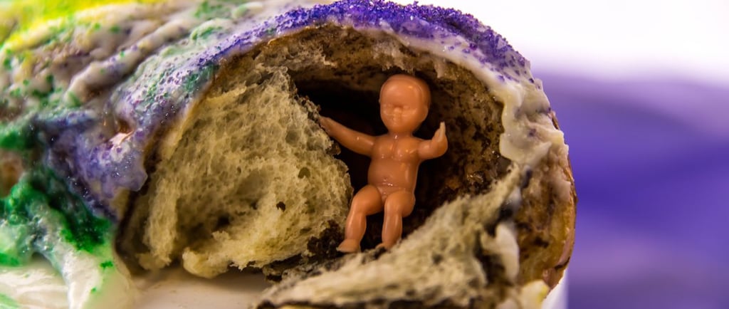 Baby in King Cake