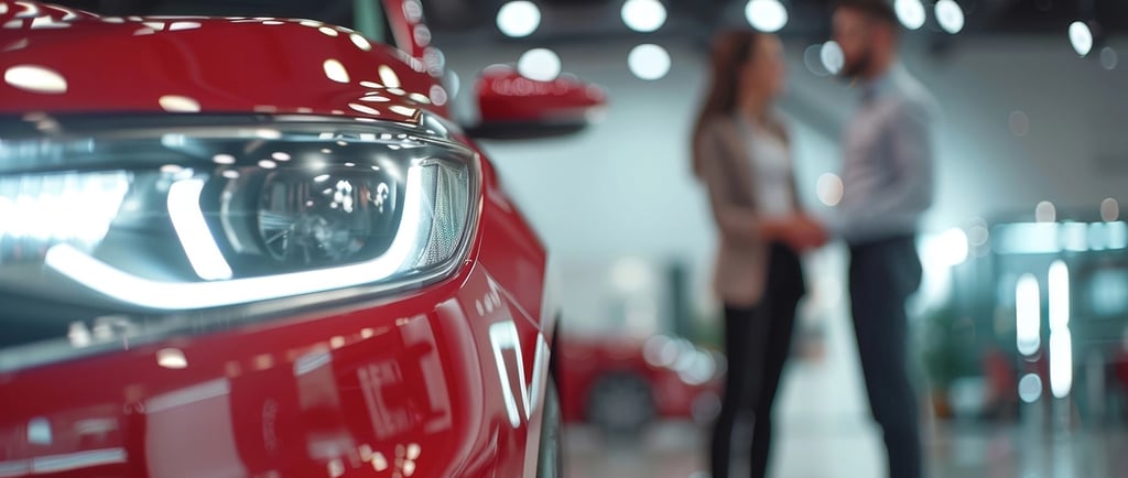 Compra de automovil nuevo concesionario