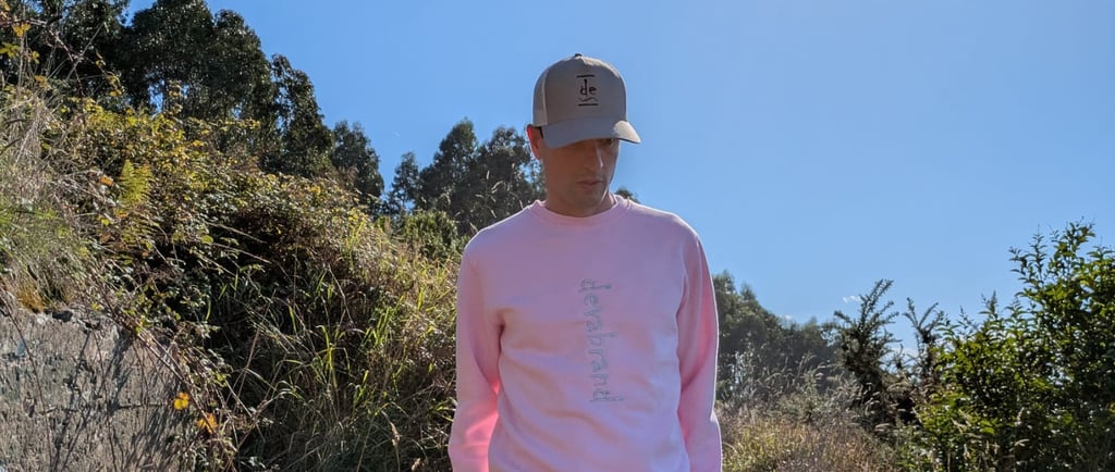 Sudadera rosa Devabrand