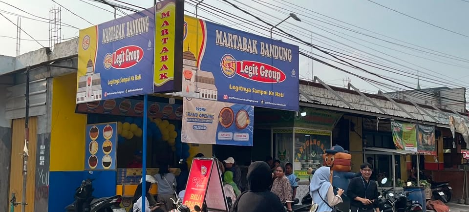 Grand Opening Martabak Legit Group Cileungsi