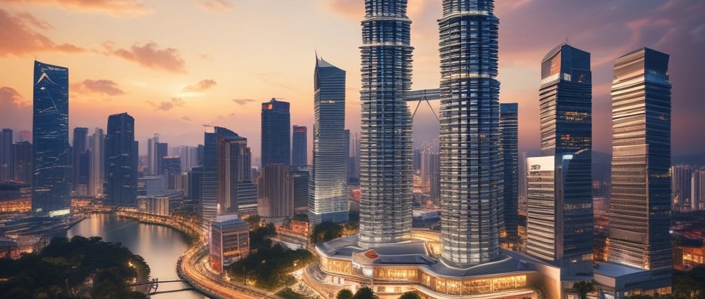Man praying alone in a grand mosque with sunbeams