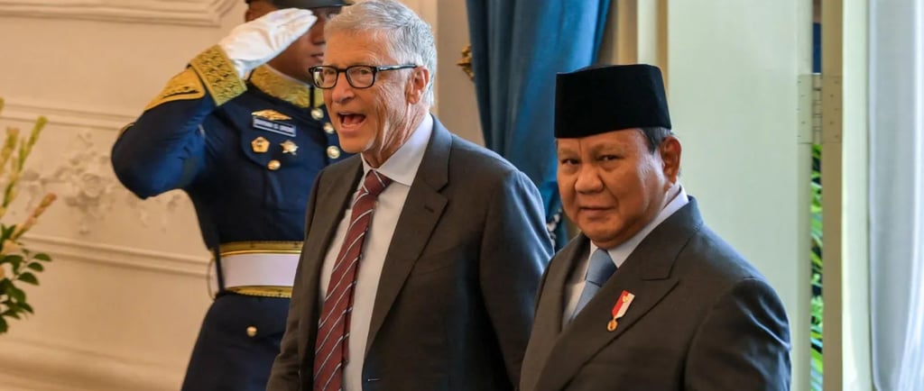 bill gates dan prabowo subianto