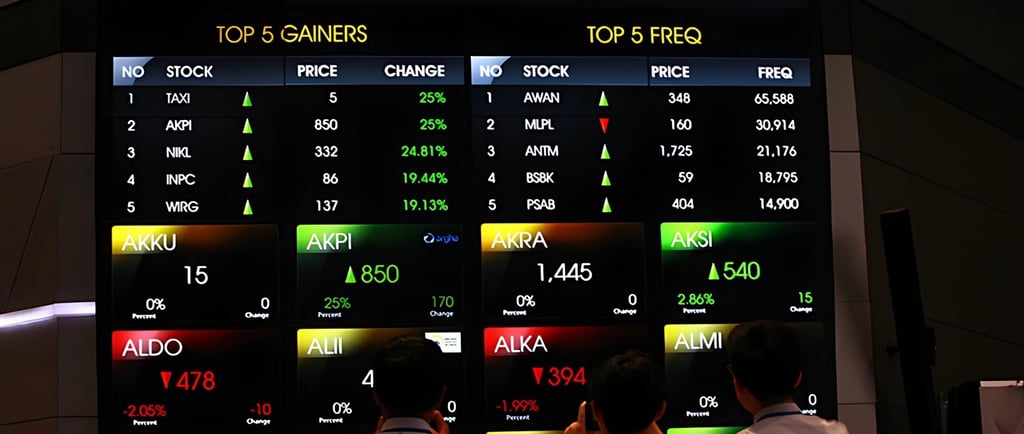 Emas Antam Turun Rp25.000, IHSG Menguat Akibat Tarif Trump Meredam