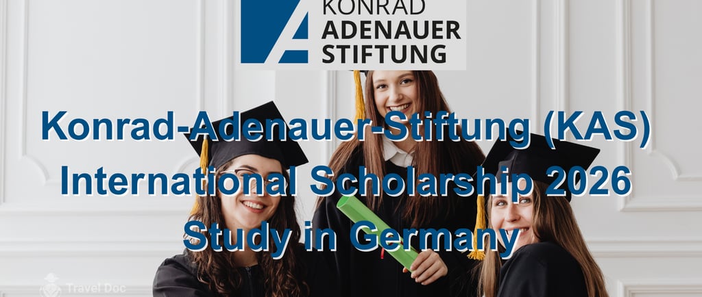 Konrad Adenauer Stiftung international scholarship program supporting students studying in Germany