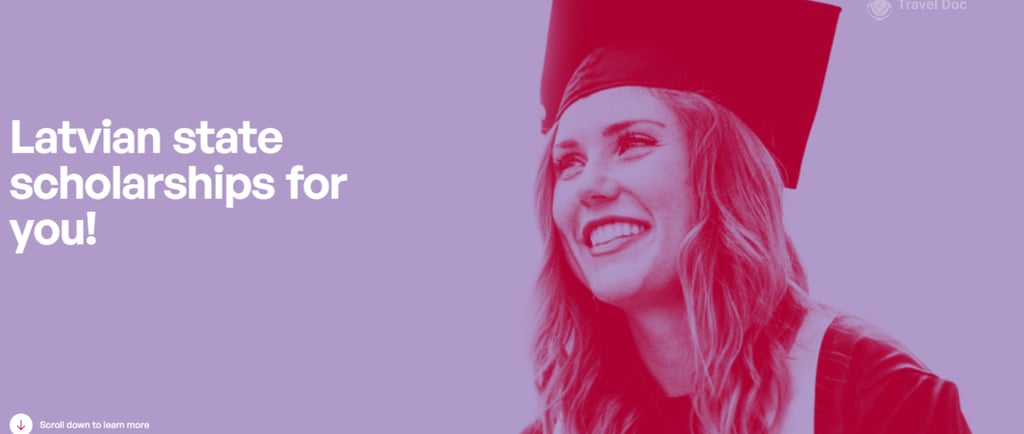 Study in Latvia scholarships for international students in 2026