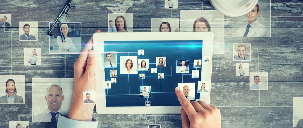online community people social media