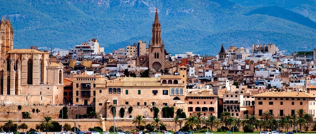 foto vista da cidade de palma mallorca