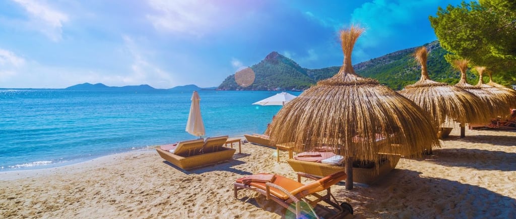 praia Es Molinar da cidade de palma mallorca