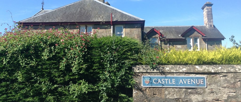 foto da rua castle avenue em Invergordon