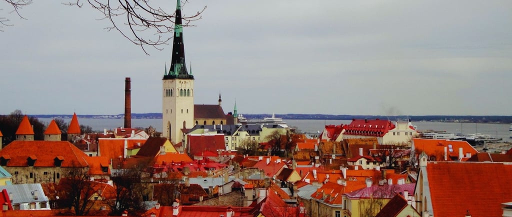 vista da cidade de Tallin