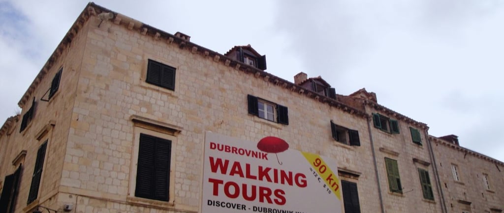 foto do passeio pela cidade velha Dubrovnik