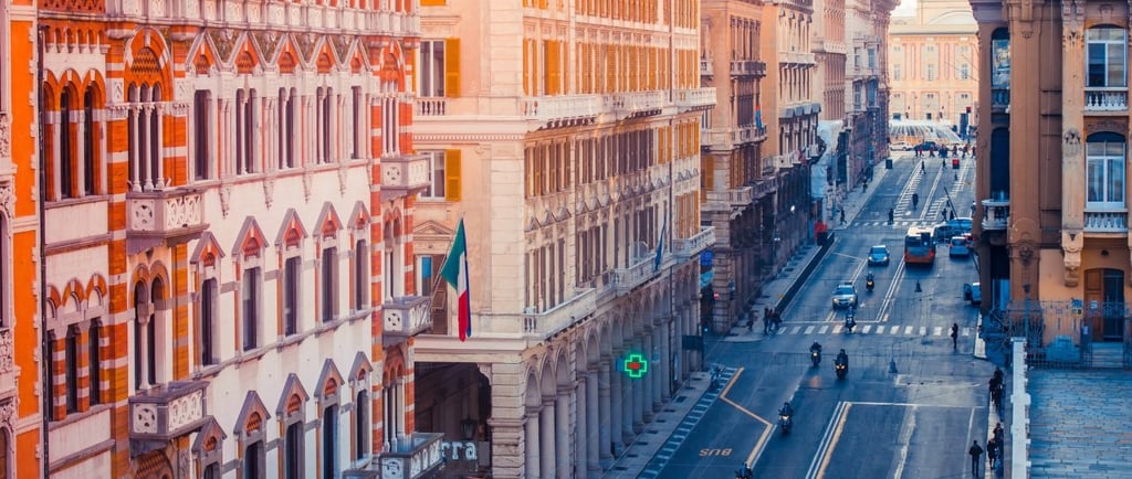 centro da cidade de genova