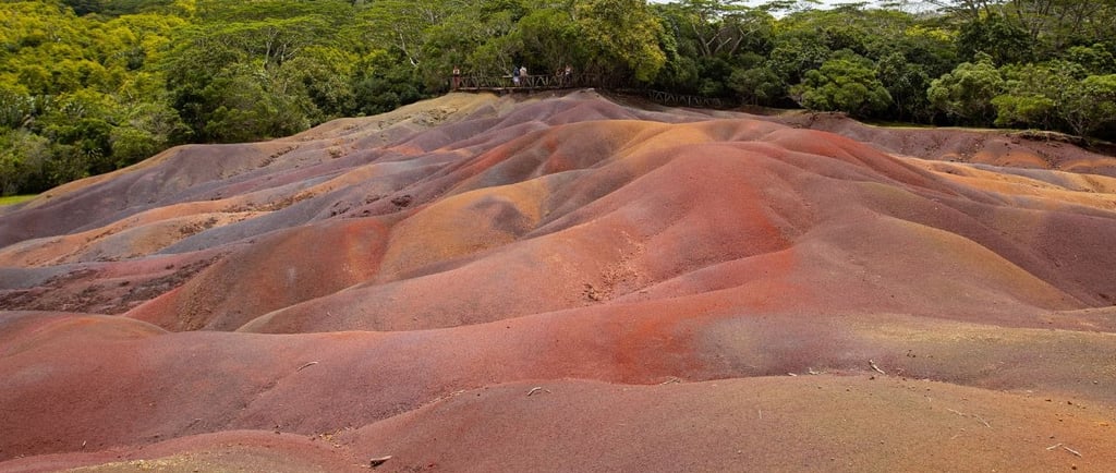 visita a terra das sete cores em port louis ilhas mauricio