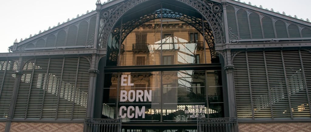 foto do el born market em barcelona