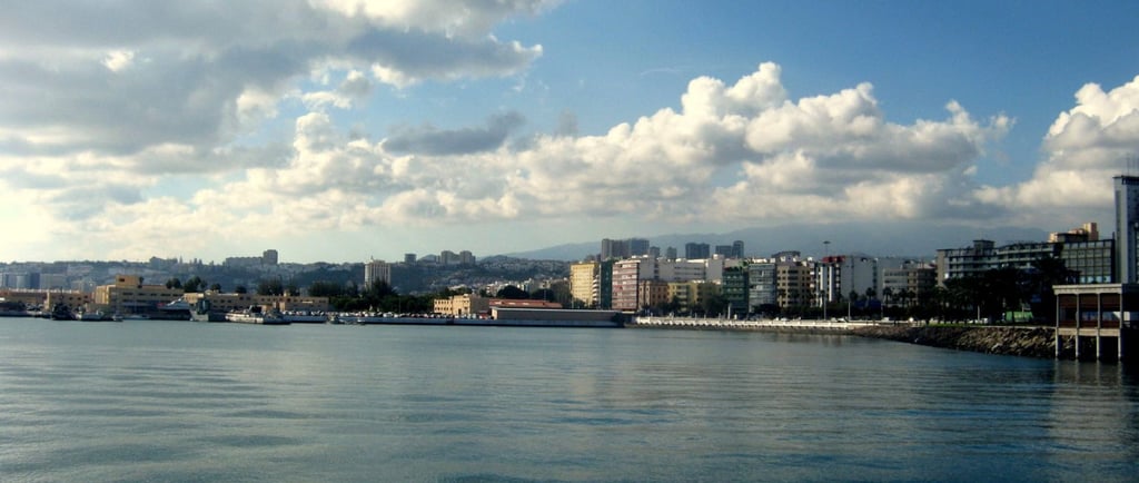 chegada ao porto de las palmas em gran canaria