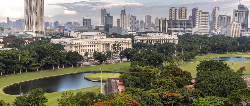 vista panorâmica da cidade de manila nas filipinas
