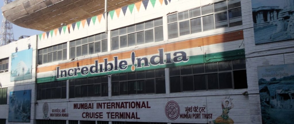 Chegada de cruzeiro ao porto de Mumbai — o que fazer em Mumbai"