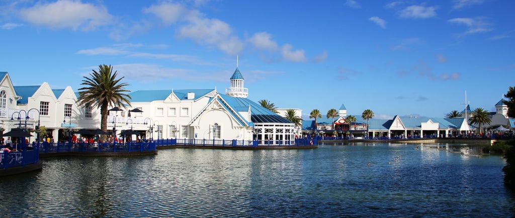 Vista do lago no Boardwalk, em Port Elizabeth (Nelson Mandela Bay)