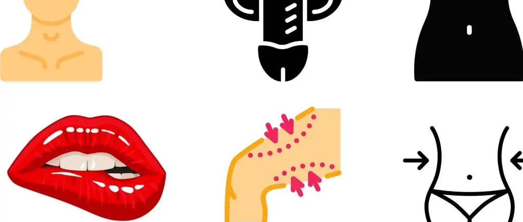 sensitive parts of male