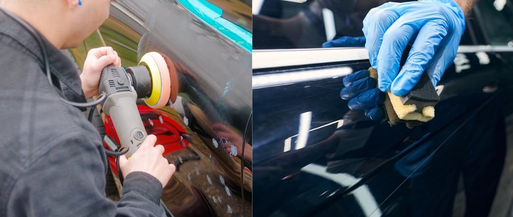 Paint correction and ceramic coating