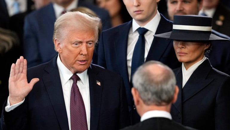 donald trump investiture