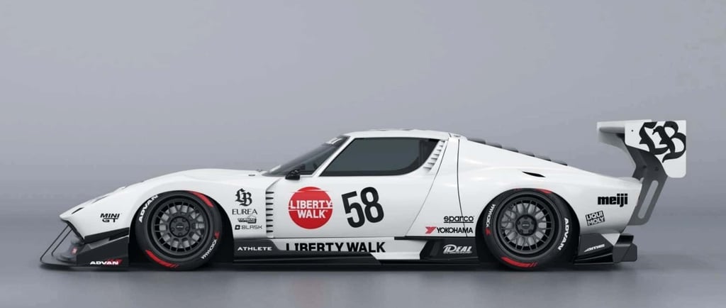 lamborghini miura liberty walk tuning