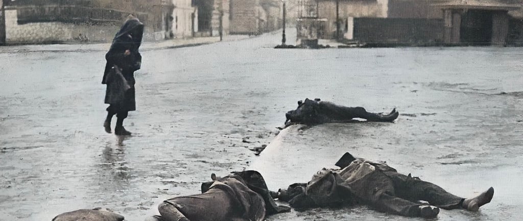 Soldats allemands tués à Soissons