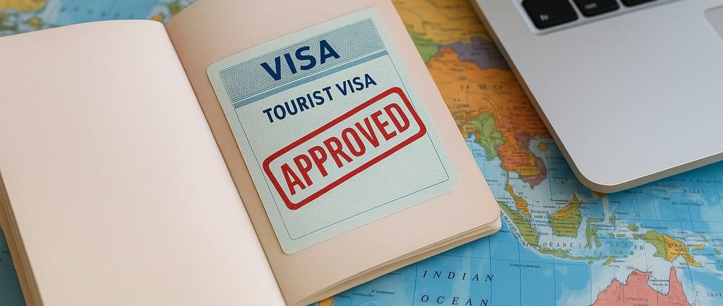Passport with approved tourist visa in 2025. Souhaites-tu que je le rédige maintenant ou que je passe à un autre sujet ?