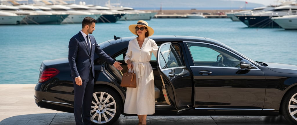 yalikavak marina private taxi for yacht guests and visitors