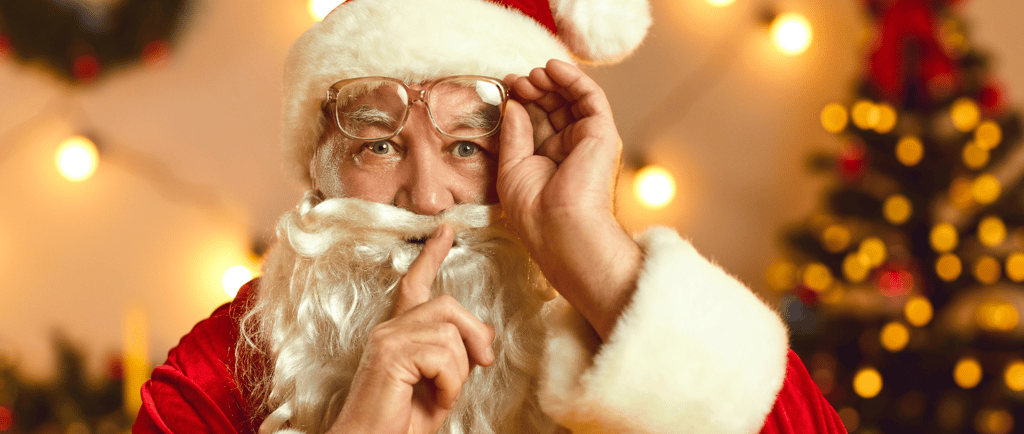 père noël pour spectacle de magie