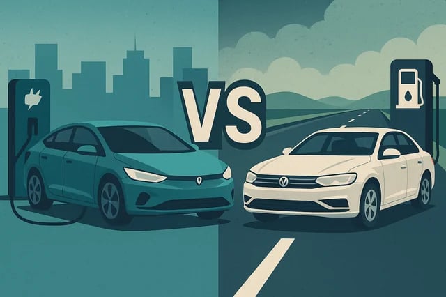 Elétrico ou combustão qual carro é mais barato de manter