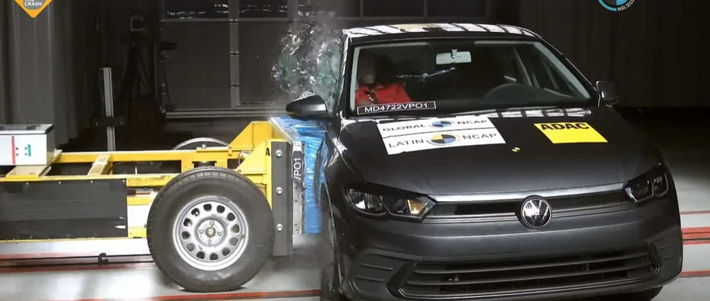 VW Polo em teste Latin Ncap