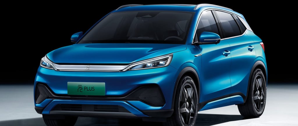 BYD azul