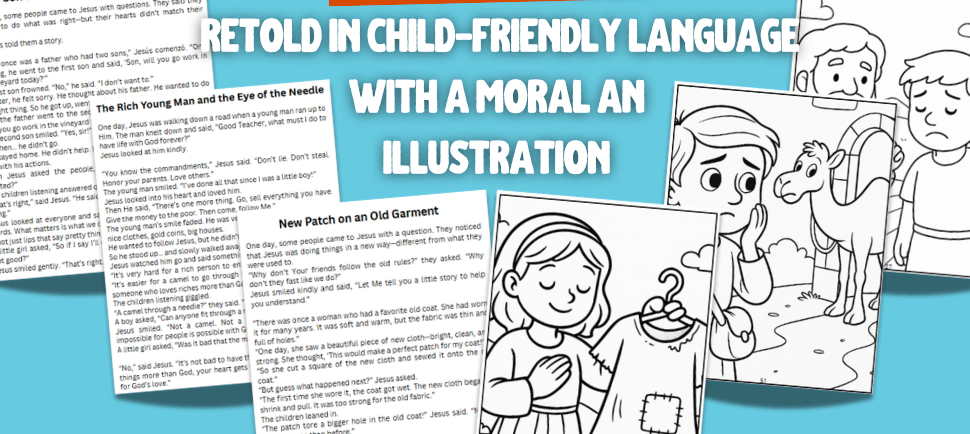 coloring with jesus 2 inteior pages