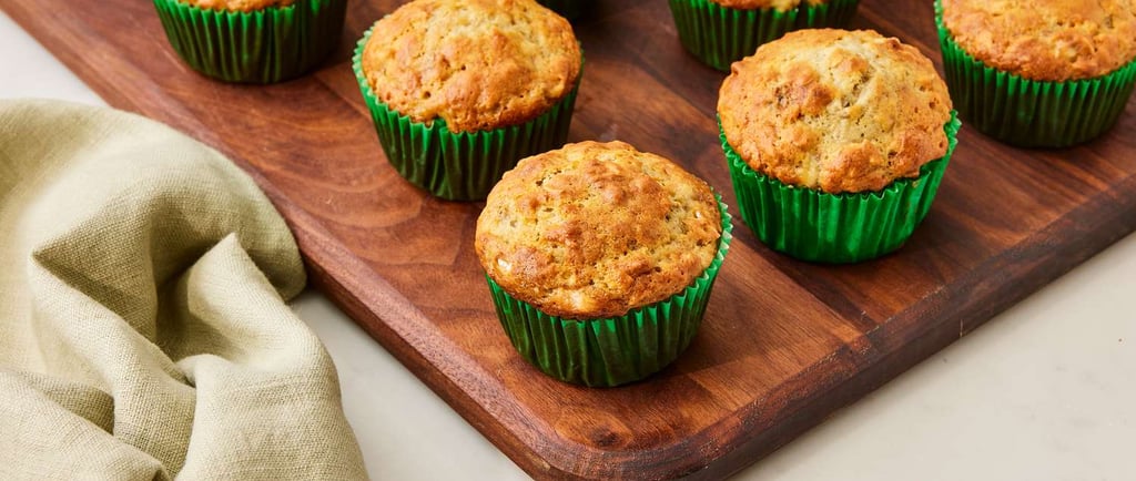 Banana and Oat breakfast muffins