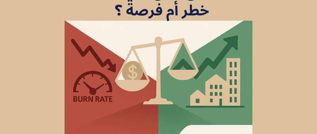ملخّص دراسة: هل نموذج البيع على الخريطة خطر أم فرصة؟ ميزان بين «معدل الحرق» ومخاطر السيولة مقابل نمو