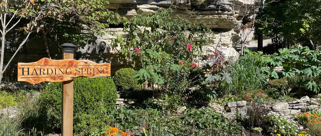 Harding Spring in Eureka Springs, Arkansas