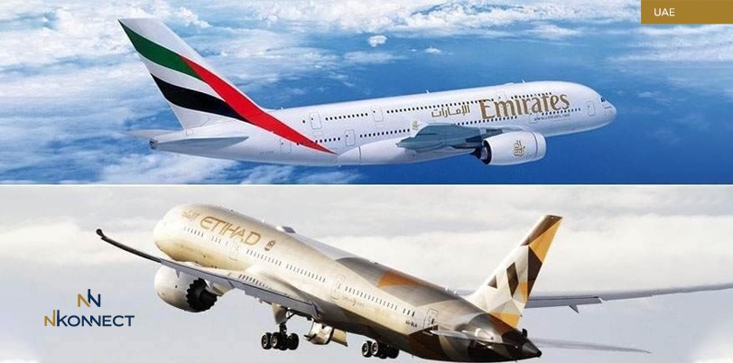 Emirates and Etihad