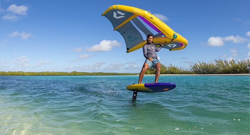 Wing Foiling in the D.R.